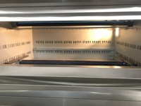 Four à pizza au gaz autonome pour boulangerie commerciale, idéal pour la cuisson du pain