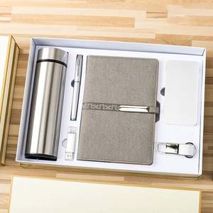 Set de Regalo de Cuaderno de Lujo Personalizado 2025, Caja de Regalo Premium, Taza de Vacío con Serigrafía, Bolígrafo, Llavero USB, Regalo de Graduación, Regalo Empresarial - Product Image 4