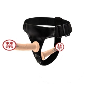 Nuevo Diseño 2025: Tapones Anales de Cuero y Consolador Doble Cara con Correa, Arnés para Pene para Mujeres Lesbianas - Product Image 4