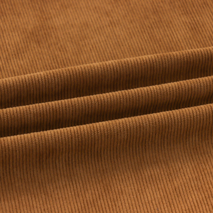 <span class=keywords><strong>Corduroy</strong></span> Wales de 16 Rayas con Líneas Claras Reminiscentes, 100% Poliéster, Microfibra Elástica, para Fundas de Edredón - Product Image 1