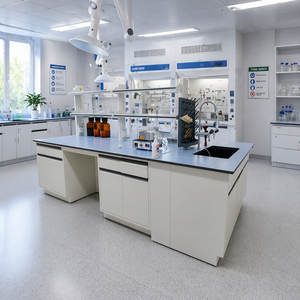 Muebles de Laboratorio Modernos, <span class=keywords><strong>Banco</strong></span> Central de Laboratorio Móvil, Precio al por Mayor - Product Image 2