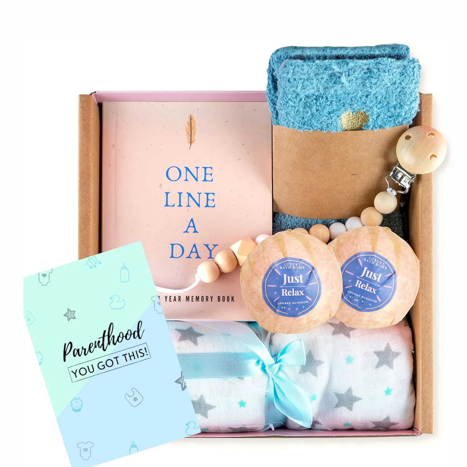 Cesta de regalo para mamá nueva más vendida 2023, regalo perfecto personalizado para el embarazo, regalos para baby shower para madres embarazadas por primera vez