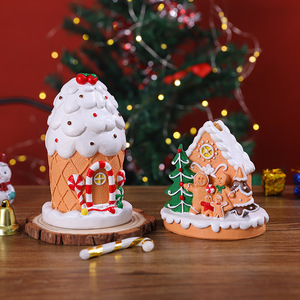 Ornement de Noël en résine Master Gu, décor de bonhomme en pain d'épices pour la décoration de l'arbre de Noël - Product Image 4