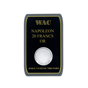 Maßgefertigte Fälschungssichere Kanadische Gold-Ahornblatt Selbstklebende Sicherheitsverpackung Blisterkarte für 21mm Runde Münzen - Product Image 3
