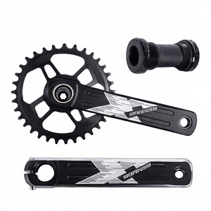 Juego de bielas Boarse 34T de 12 velocidades, plato único, aleación de aluminio hueca, para bicicleta de montaña, longitud de manivela de 170 mm - Product Image 1