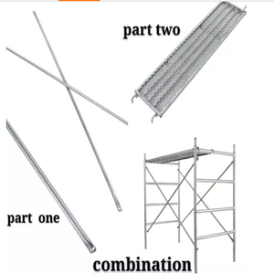 Échafaudage en aluminium de haute qualité pour la construction, type H, pour travaux de charpente - Product Image 2
