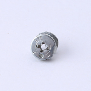 สกรูยึดตู้ไม้แบบใหม่ สกรูขนาดเล็ก สกรูเชื่อมต่อ เฟอร์นิเจอร์เหล็ก - Product Image 4