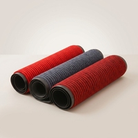 Polyester Yarn TPR or PVC Anti Slip Backing Durable Washable Indoor Outdoor Floor Mat Multiple Colors Sizes Factory Direct