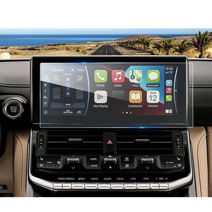 Accessoires de voiture pour TOYOTA Land Cruiser LC300 Navigation High Clear Film de protection d'écran en verre trempé pour lecteur DVD de voiture - Product Image 1