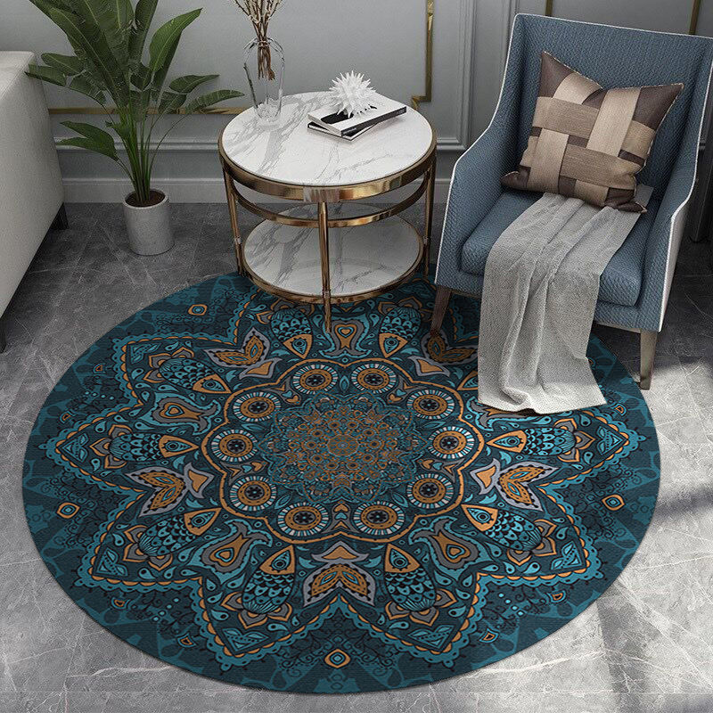 Couverture Ronde Mandala - Design 02 - Dongxu