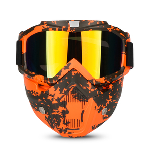 แว่นตาป้องกันฝุ่นสำหรับนักขี่มอเตอร์ไซค์วิบาก รุ่นใหม่ปี 2025 ป้องกันลม สำหรับรถวิบาก ATV แข่งออฟโรด MX โมโตครอส - Product Image 3