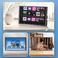Layar Portabel IPS LCD 10,1 Inci dengan Baterai Terintegrasi, Resolusi 1280x800, Refresh Rate 60Hz, Antarmuka Tipe-C, Kontrol Sentuh