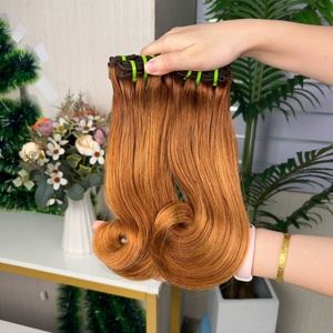 12a Fumi Super Double Drawn Virgin Human Hair Hook Straight Bundles - Product Image 3