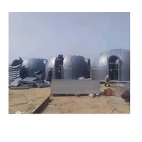 Dôme en mousse EPS préfabriqué anti-typhon, petit format, design moderne, garantie 5 ans, ignifuge et résistant au vent, pour usage en villa