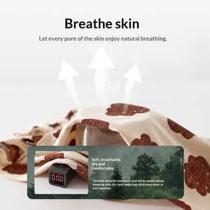 Combinaison personnalisée pour bébé avec bretelles, légère, en bambou, pour l'été, <span class=keywords><strong>pyjama</strong></span> mignon pour nouveau-né, vêtements d'extérieur respirants, tenue d'été - Product Image 3