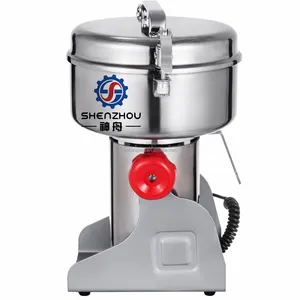 Electrical swing type mini rice flour mill cassava grinder wheat flour grain milling machine