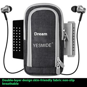 Factory Wholesale Sports Mobile Phone <b>Wrist</b> Fitness <b>Band</b> 6.7 Inch Universal Cover Running Jogging Arm Bag Mobile Phone Holder - Product Image 4