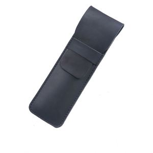 Étui à stylo en cuir individuel, pochette de rangement de qualité supérieure pour l'organisation et la protection, cadeaux promotionnels personnalisés - Product Image 5