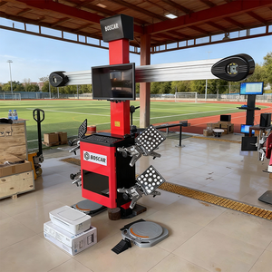 Machine d'alignement de roues 3D avec affichage à 2 écrans, caméra Sony et imprimante HP, atelier d'alignement de roues 3D - Product Image 5
