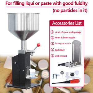 Machine de remplissage de brillant à lèvres de remplissage de pâte manuelle à pression manuelle Yujun 5-50ml pour petite bouteille A03 avec échelle - Product Image 4