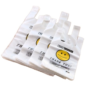 Amazom Shopping Custom Vest Plastic Printing Bag Thank You Size <b>t</b> <b>Shirt</b> Bag for Grocery Store/home - Product Image 3