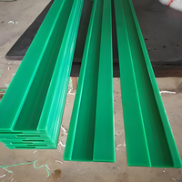 Bandes de guidage en polyéthylène extrudé (PEHD) découpées sur mesure pour convoyeurs