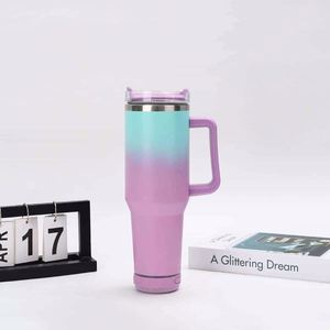 Stainless Steel <b>Double</b> <b>Wall</b> Coffee Mug, <b>Double</b> Mouth Design, Custom Color, Logo Gift Bottle With Bluetooth - Product Image 2