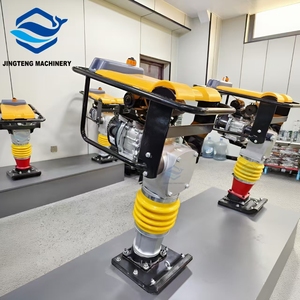 Quality Assurance <span class=keywords><strong>Tamping</strong></span> <span class=keywords><strong>Rammer</strong></span> Impact <span class=keywords><strong>Rammer</strong></span> para Trench Roadbed Compactação Garantia 1 Ano - Product Image 1