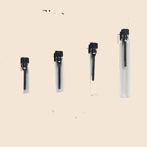 Mejor precio Mejor Venta de vidrio Crimp Drop Stick Botella de aceite 0,5 ml 1mL 2ml 3ml Botella de perfume de muestra con tarjeta - Product Image 3