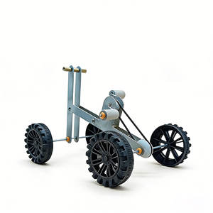 Mini jouet de vélo pour perroquet, jouet d'équilibre pour oiseaux, puzzle, jouet d'apprentissage interactif pour la conduite à vélo, pour perruche et calopsitte - Product Image 5