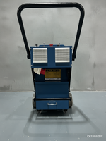 Meuleuse à béton industrielle manuelle portable, moteur 7,5 kW, largeur 450 mm, système de collecte des poussières intégré, meulage efficace
