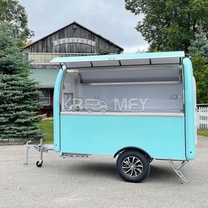 2025 Manufacture Ice Cream Vintage Van Snack Catering Trailer <b>Mobile</b> Retro Food Truck <b>For</b> <b>Sale</b> In Usa - Product Image 1