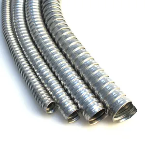 Tubo de proteção de fio por atacado tubo de proteção de cabo conduíte elétrico flexível galvanizado