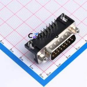 D-SUB-DR-15MKSM D-Sub/VGA Connector Through hole Component (THT) Connector ( Total Number of PINs: 15P ) - Product Image 1