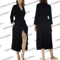 Robe longue décontractée pour femme, col carré, couleur unie, lavable, en coton de haute qualité, idéale pour les vacances à la plage - Commande personnalisée