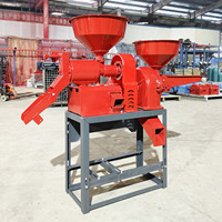 Moulin à riz combiné Offre Spéciale Machine fraiseuse de riz Mini moulin à riz fraiseuse décortiqueuse de riz de paddy pour la ferme