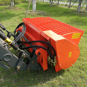 Bétonnière MB400 400L compatible <span class=keywords><strong>avec</strong></span> mini-chargeuse et pelle compacte, productivité 3 m³/h, puissance de mélange 15 kW, facile à utiliser - Product Image 1