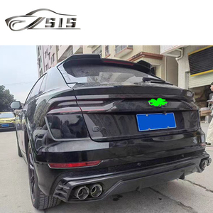 2019-2022 année Q8 mise à niveau <span class=keywords><strong>ABT</strong></span> Style Bodykit pour Q8 matériau en Fiber de carbone lèvres avant diffuseur arrière jupes latérales pièces d'auto de voiture - Product Image 5