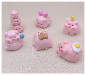 Juguetes <span class=keywords><strong>para</strong></span> Niños, Regalo 2026, Lindas Mini Figuras de Patos y Cerditos Durmiendo, Juguetes de Dibujos Animados <span class=keywords><strong>para</strong></span> Niños, Fabricante, Gran Stock - Product Image 6