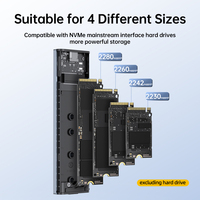 Harga pabrik kualitas tinggi USB3.1 TYPE-C Hard Drive kecepatan tinggi M.2 SSD 10Gbps NVME SATA 4TB Hard Drive eksternal