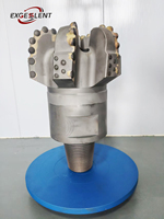Personnalisation 34,5,6,7,8,9 Lames Toutes Tailles Forgeage Forets PDC Outils de Forage pour Puits d'Eau & Forage Pétrole/Gaz