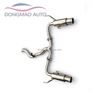 Système d'échappement adapté à la Subaru Leopard WRX 2.5T 2007-2014, silencieux de performance racing, tuyau d'échappement en acier inoxydable