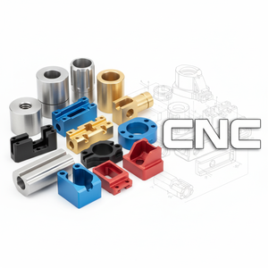 Services de fraisage et tournage CNC en aluminium anodisé de précision, pièces usinées CNC personnalisées en laiton, alliage métallique, acier inoxydable - Product Image 1