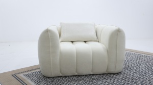 Friendly Cloud Fleece Modular <b>Sofa</b>, <b>Foldable</b> Convertible Couch with 1-Year Warranty for Small Space Multi-Scene Use - Product Image 2