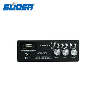 Amplificateur audio stéréo FM SON-288 Mini 4-en-1 pratique 2*300W, facile à transporter, petit format pour voitures - Product Image 2
