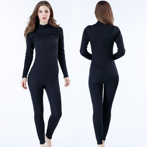 Traje de Neopreno Unisex de 3 mm, Cuello Alto, Manga Larga, Bloques de Color, Impermeable, Transpirable, Anti UV, Duradero, de Secado Rápido, para Surf - Product Image 3
