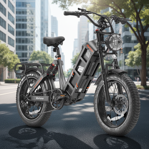NUEVA Bicicleta Eléctrica de Montaña Juliet 2026, E-bike con Llantas Gruesas de 20 Pulgadas, Fatbike de 250w, Bicicleta Eléctrica Juliet con Suspensión Completa para Mayor Comodidad - Product Image 1