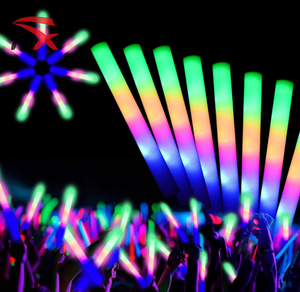 Bâtons lumineux en mousse LED personnalisés pour concerts, en PVC, 48x4x4cm, pour événements, festivals, boîtes de nuit, spectacles en direct - Product Image 1