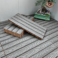 Tuiles de sol en plastique WPC en teck assemblé, couleurs personnalisables, 60*30cm, pour extérieur, bricolage, terrasse, techniques brossées, revêtement de sol WPC