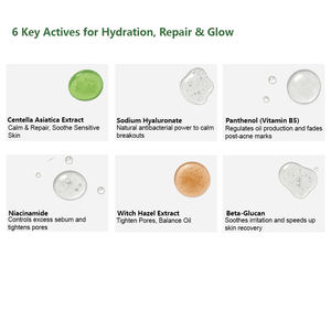 Tónico Facial Suave con Cica Fermentado para Piel Sensible, Alivia el Enrojecimiento, Repara la Barrera Cutánea con Pantenol B5, Tónico Calmante Coreano para el Cuidado de la Piel - Product Image 2